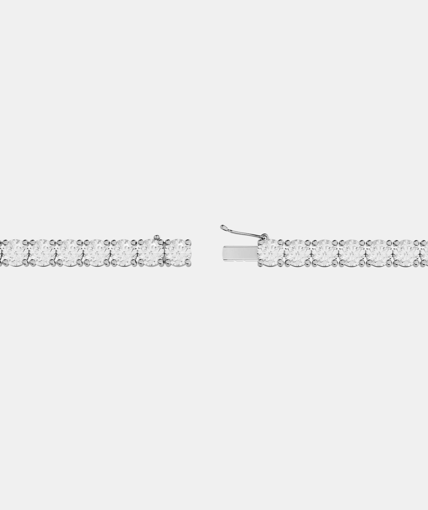 Classic Box Set Diamond Tennis Bracelet