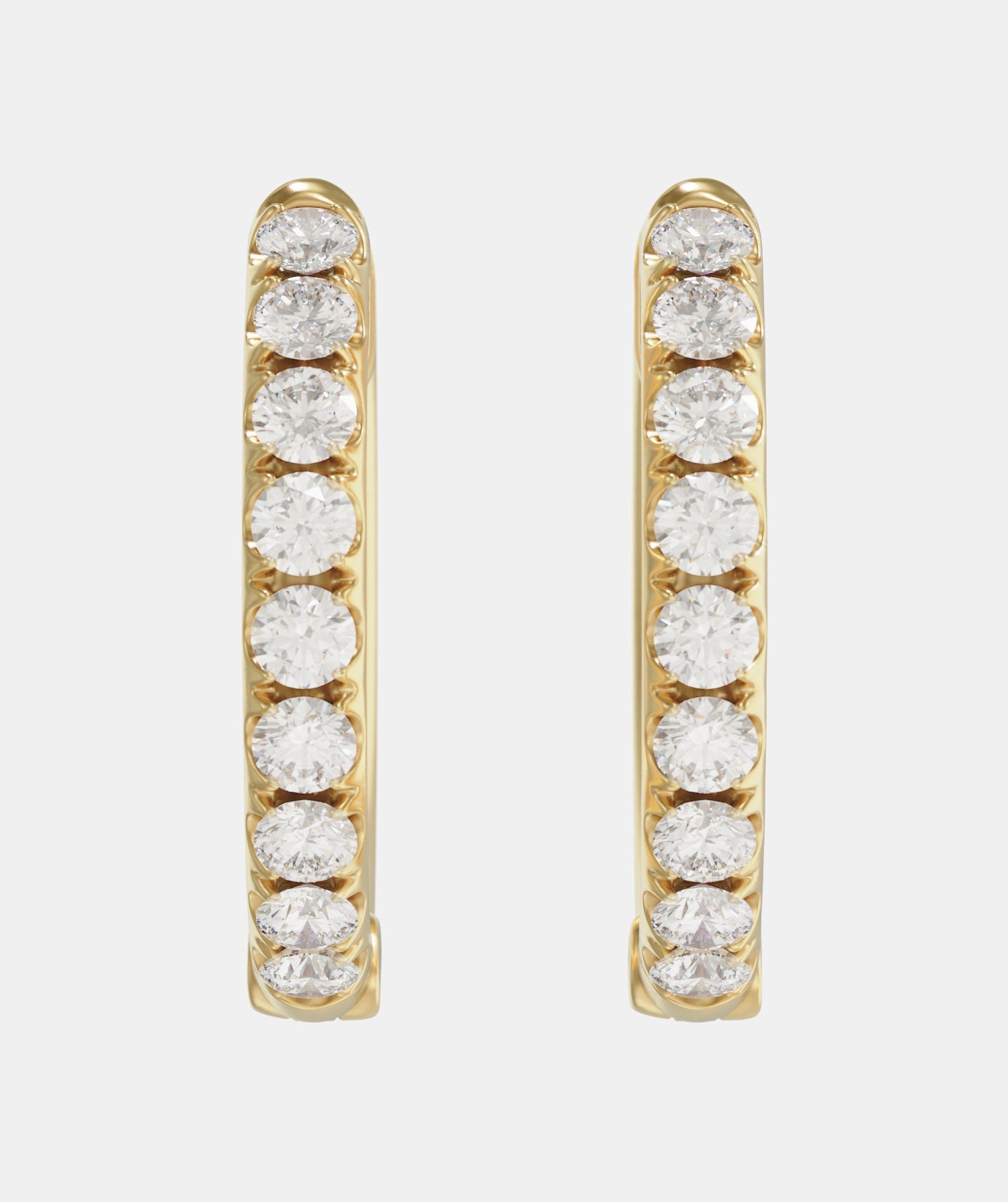 Classic Diamond Huggies - Mini