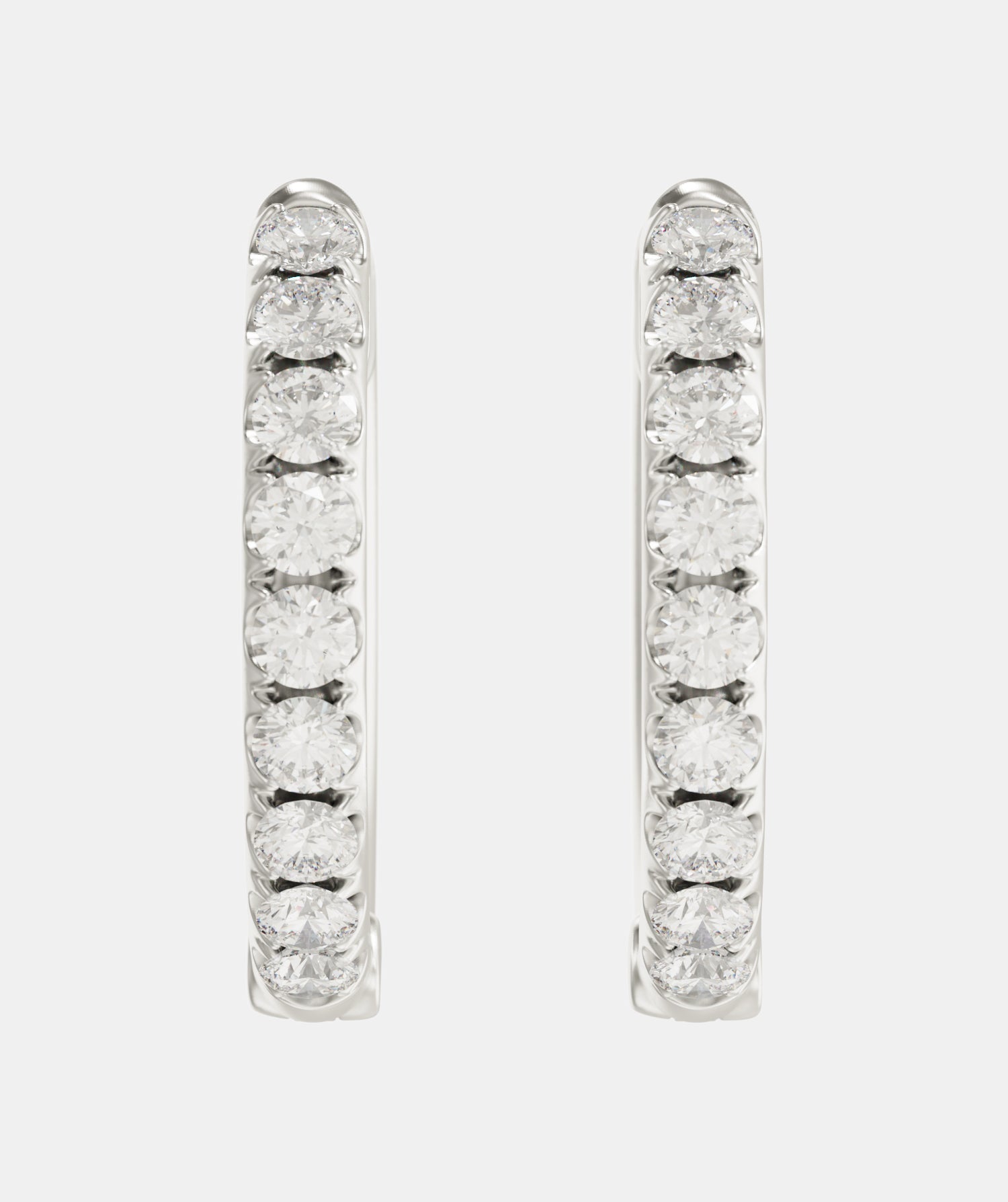 Classic Diamond Huggies - Mini