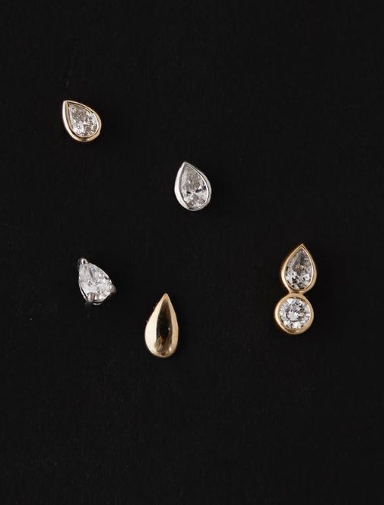 Mini Claw-Set Diamond Studs