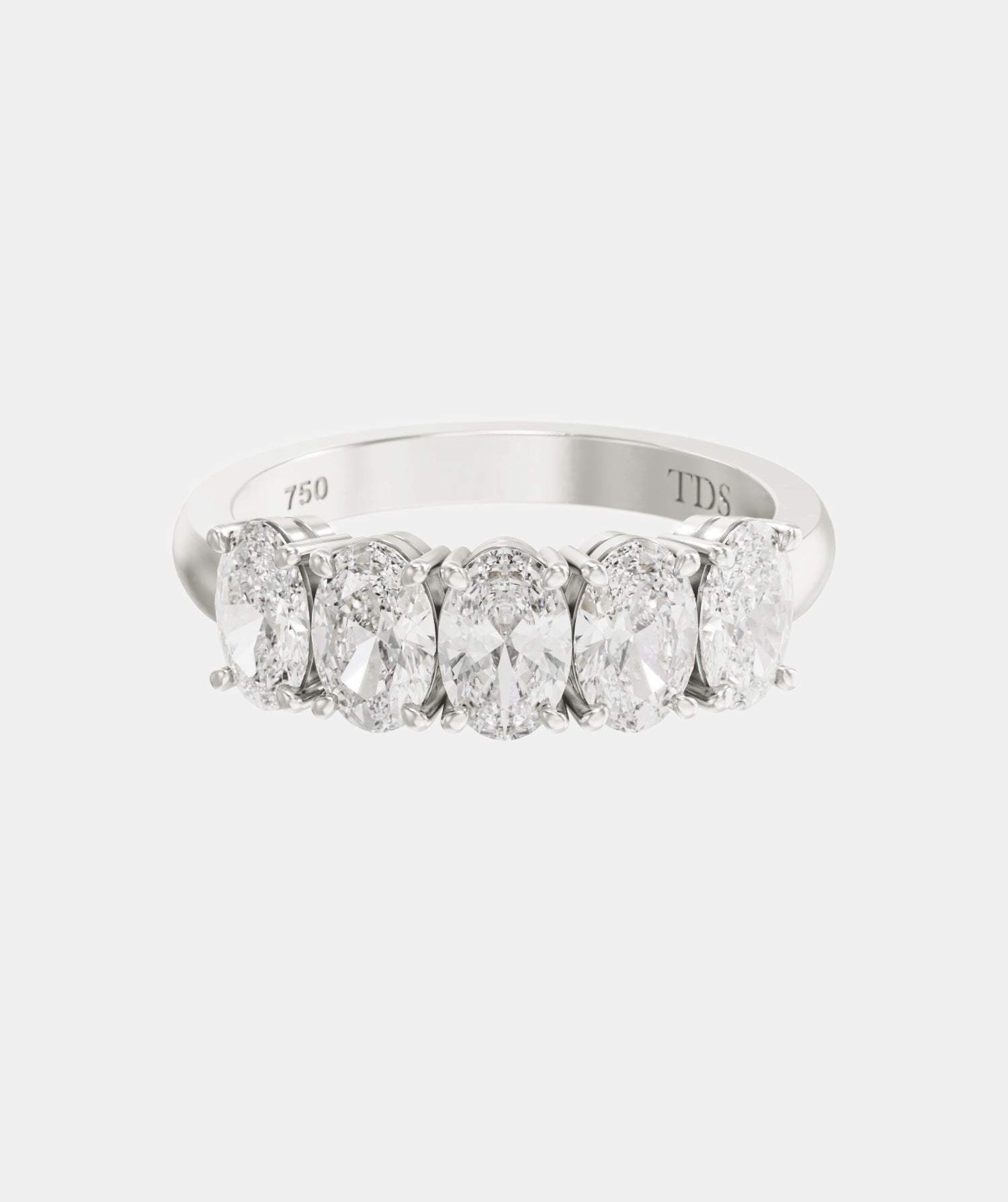 Classic Five Stone Diamond Ring