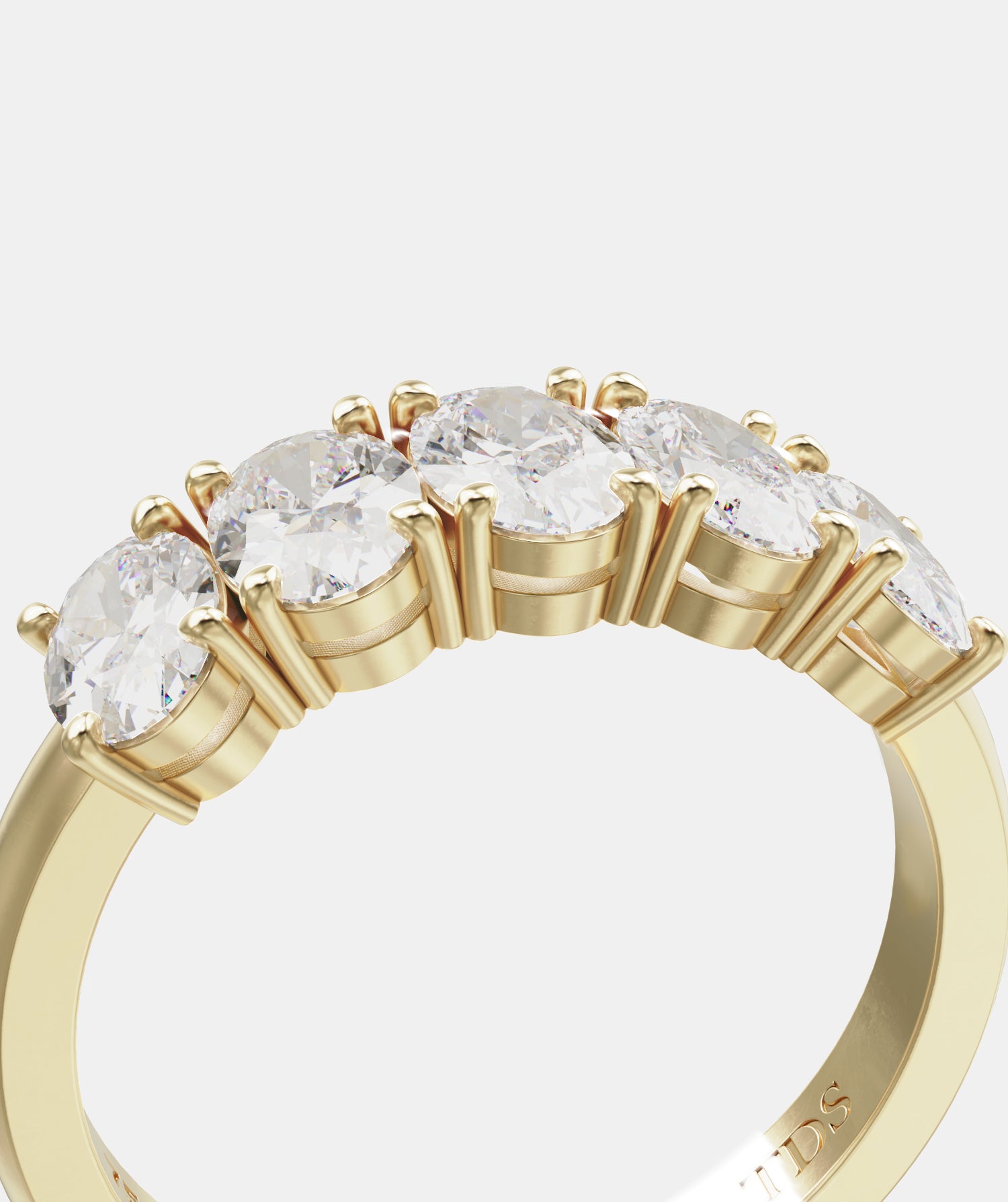 Classic Five Stone Diamond Ring