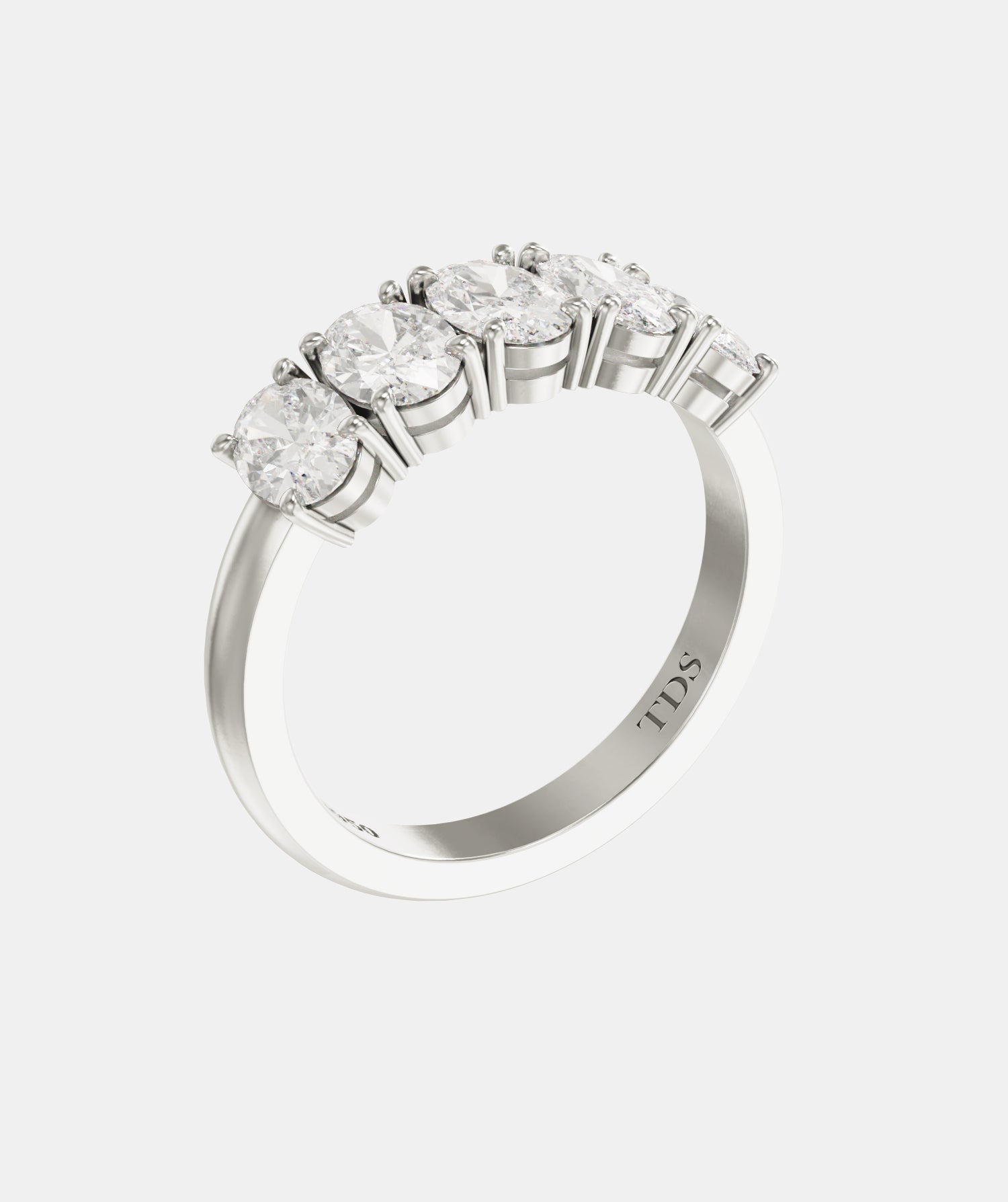 Classic Five Stone Diamond Ring