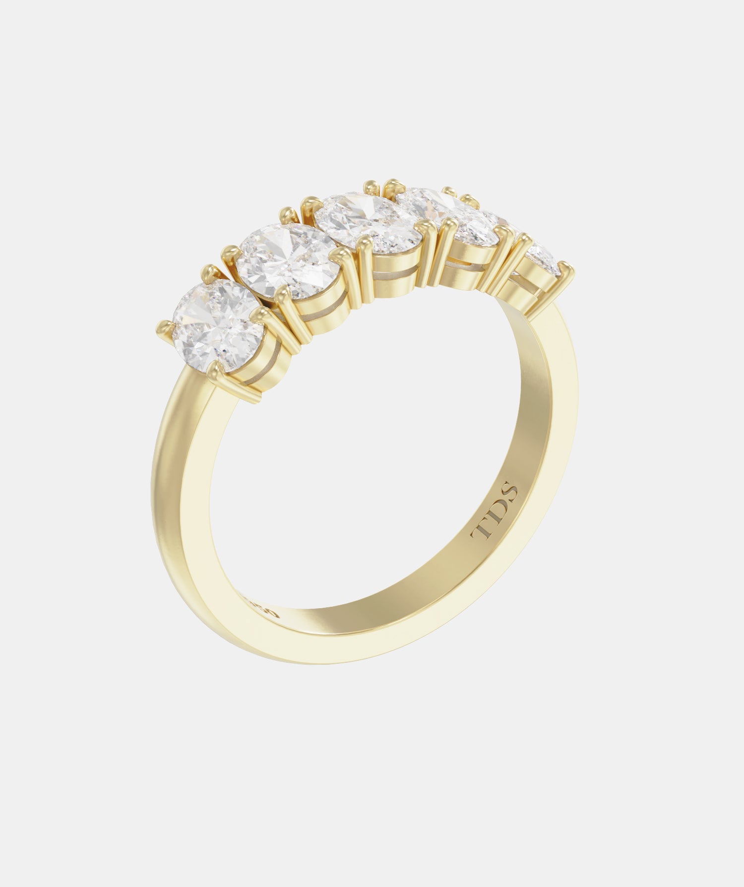 Classic Five Stone Diamond Ring