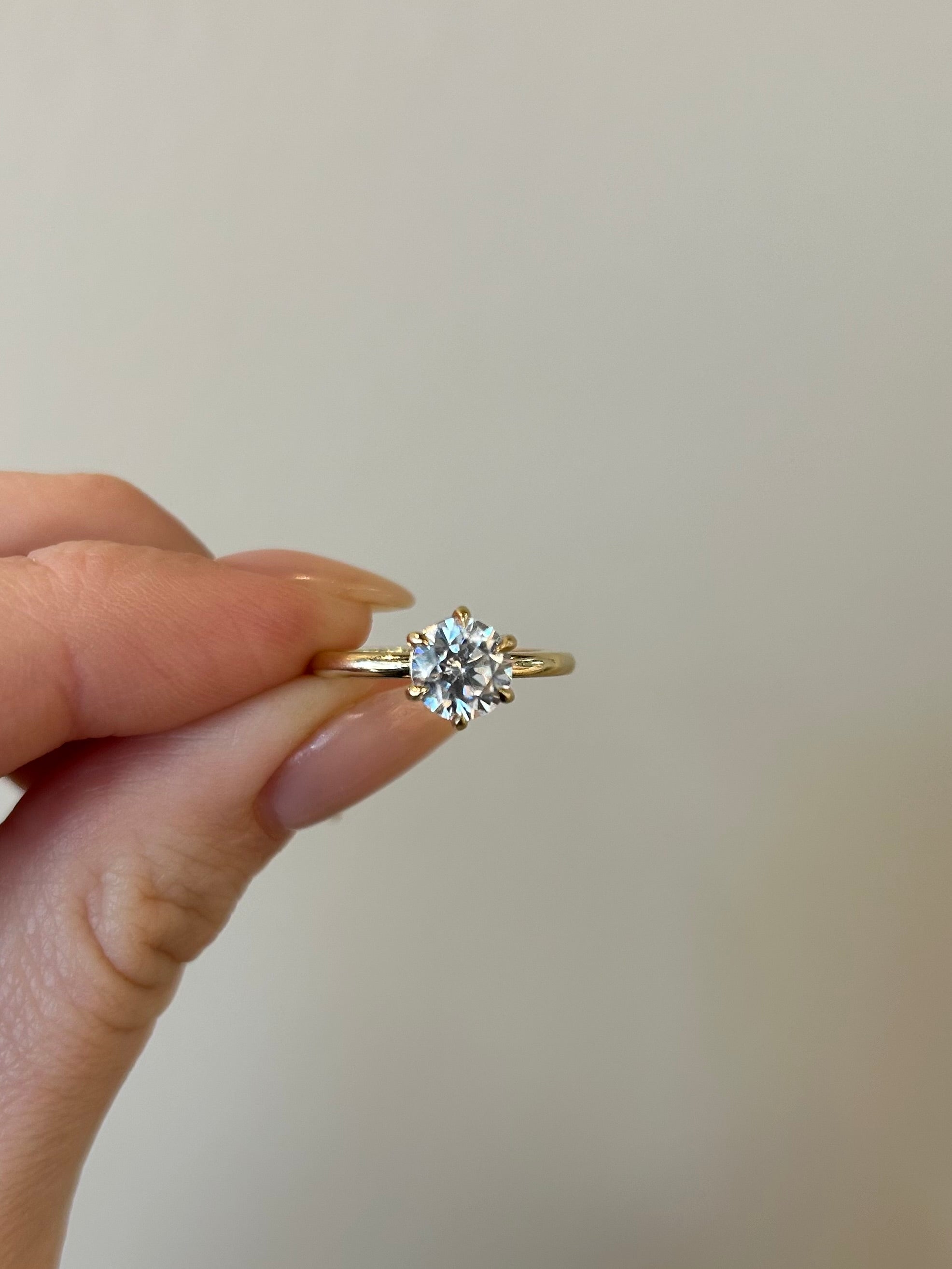 Classic 6 Claw Diamond Solitaire