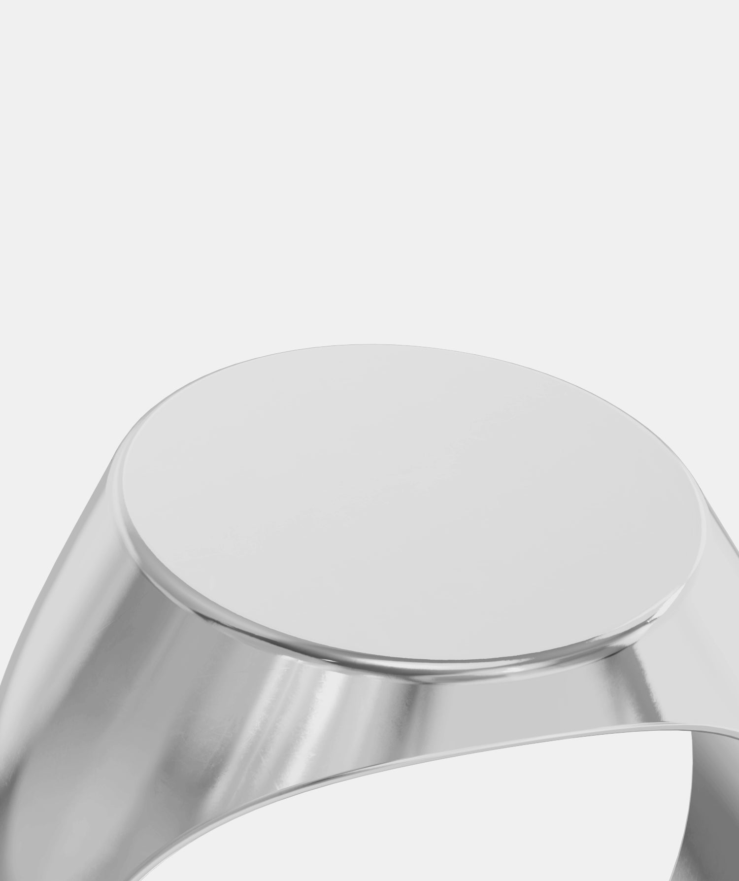Men's Classic Oval Signet Ring