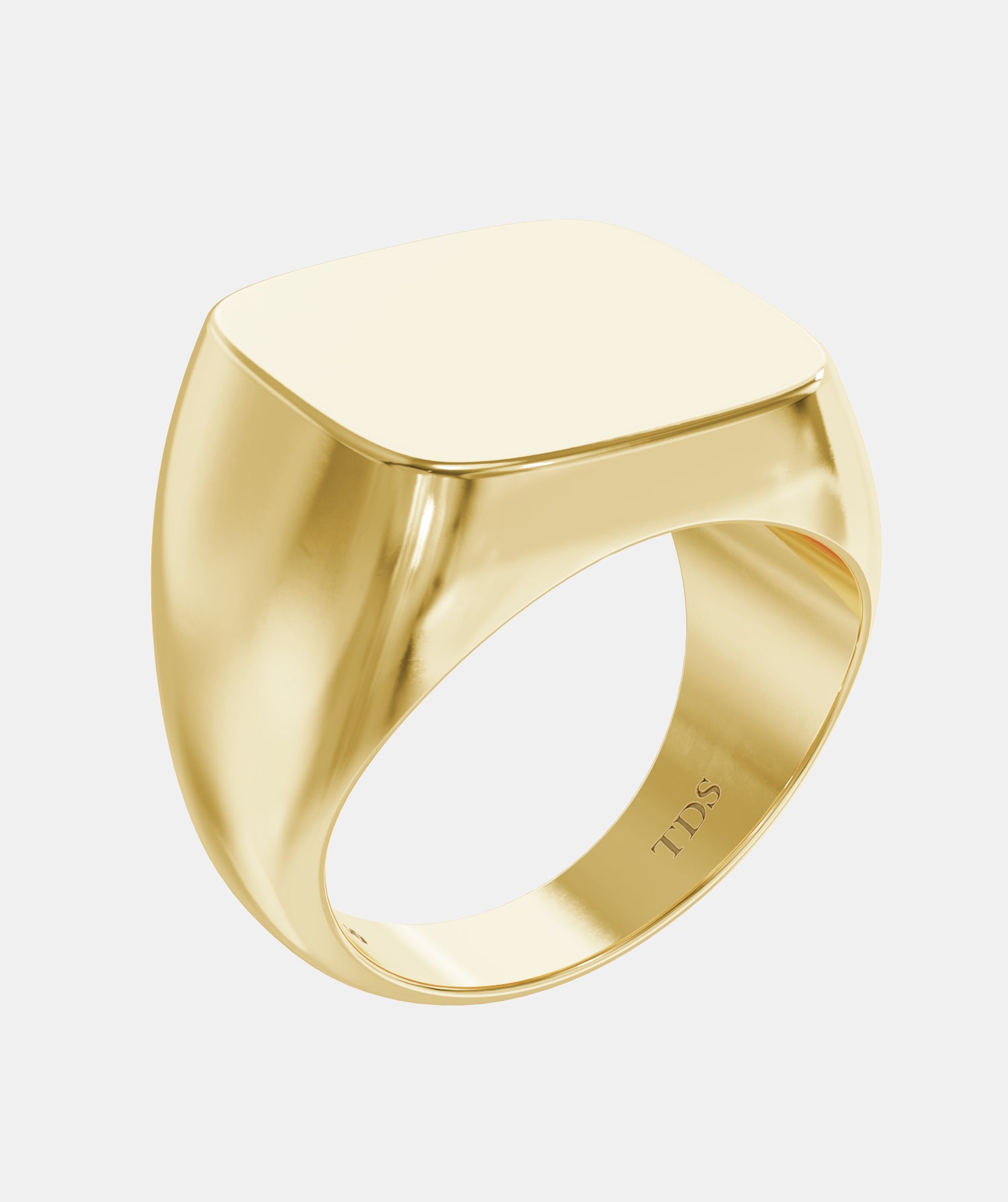 Men's Classic Square Signet Ring