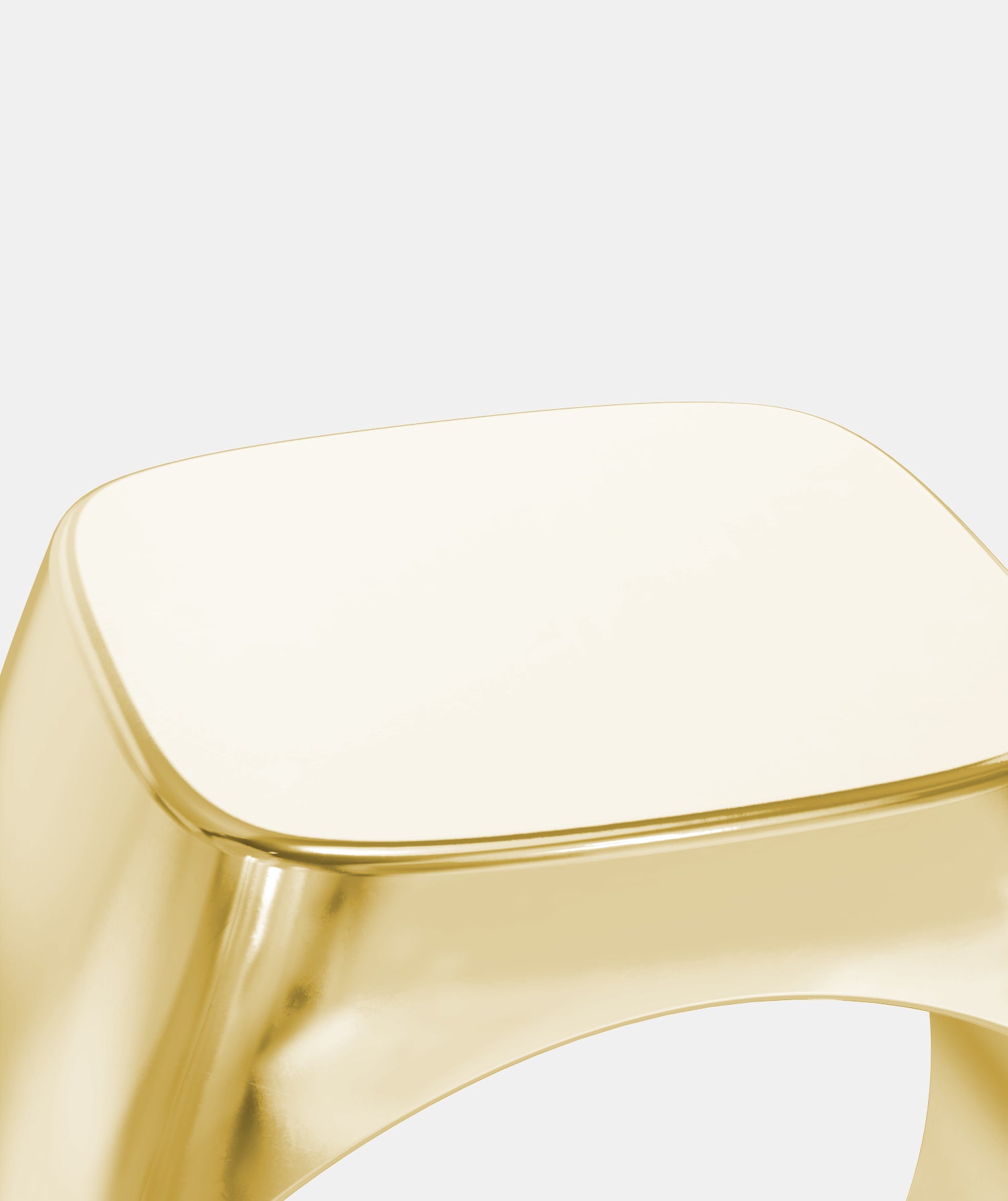 Men's Classic Square Signet Ring