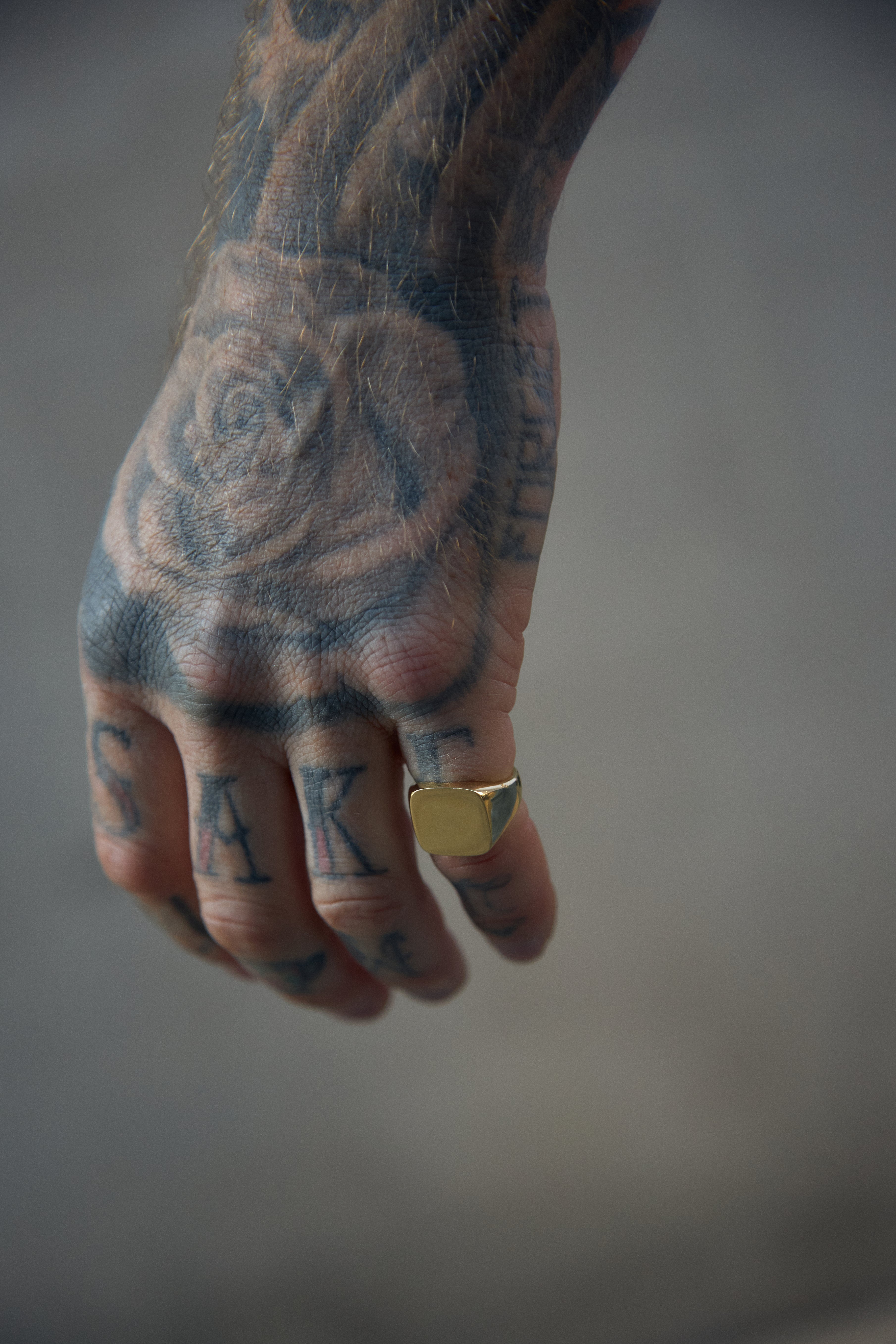 Men's Classic Square Signet Ring