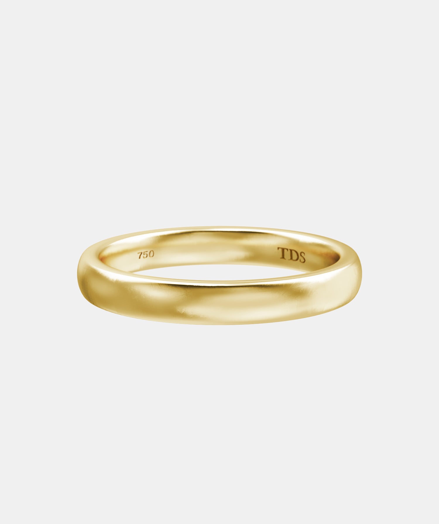 Classic Plain TDS1 Comfort Curve Wedding Band