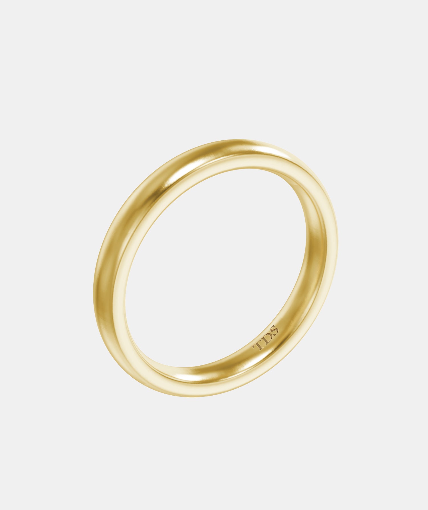 Classic Plain TDS1 Comfort Curve Wedding Band