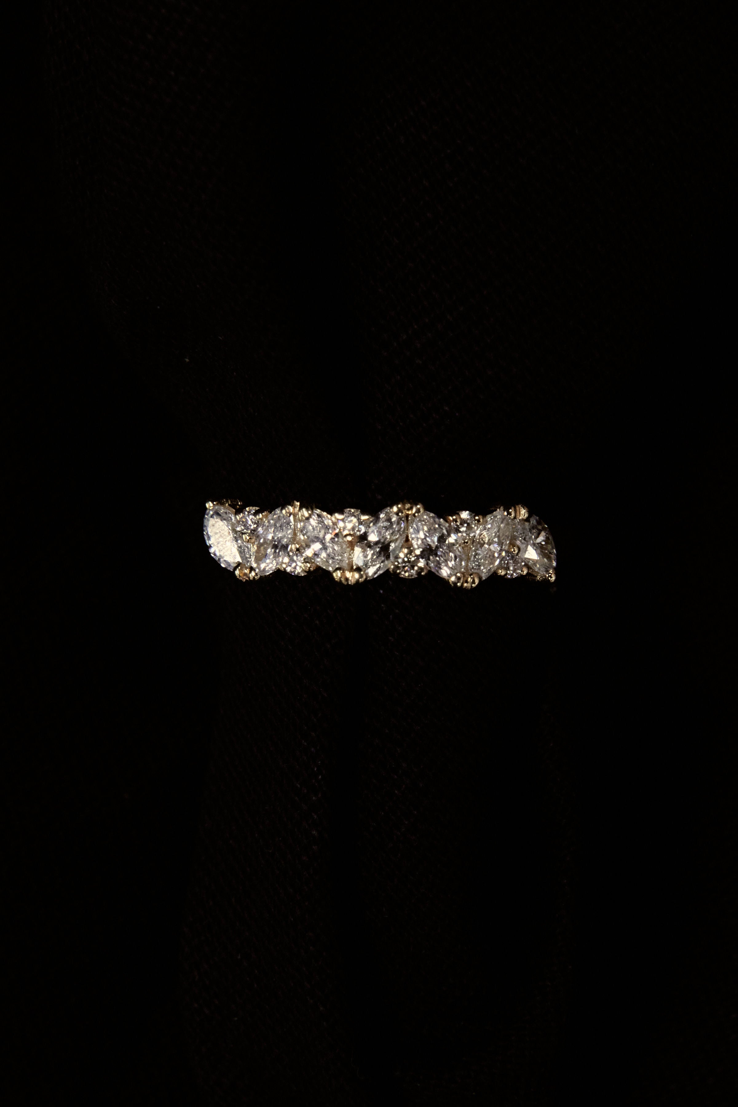 Trish Peng Diamond Cluster Ring