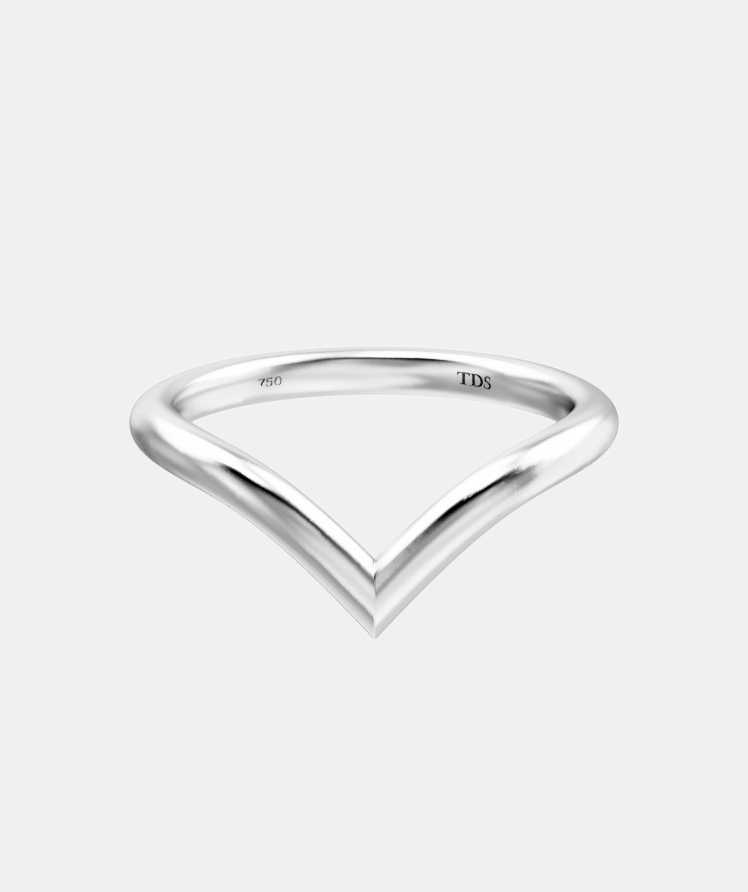 The Porter Chevron Wedding Band