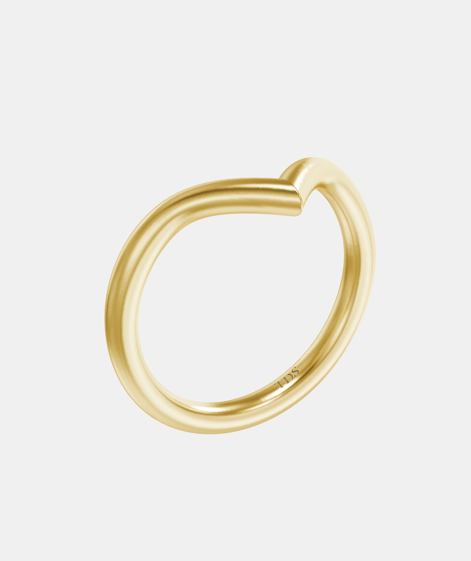 The Porter Chevron Wedding Band