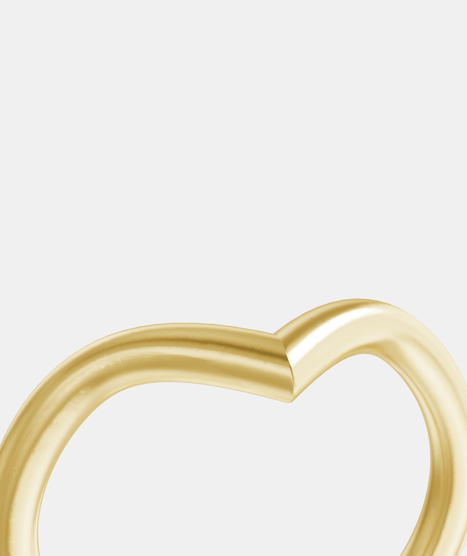 The Porter Chevron Wedding Band