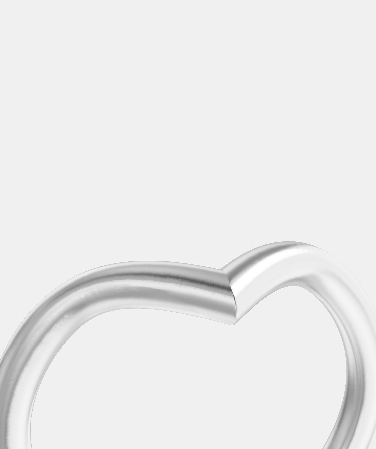The Porter Chevron Wedding Band