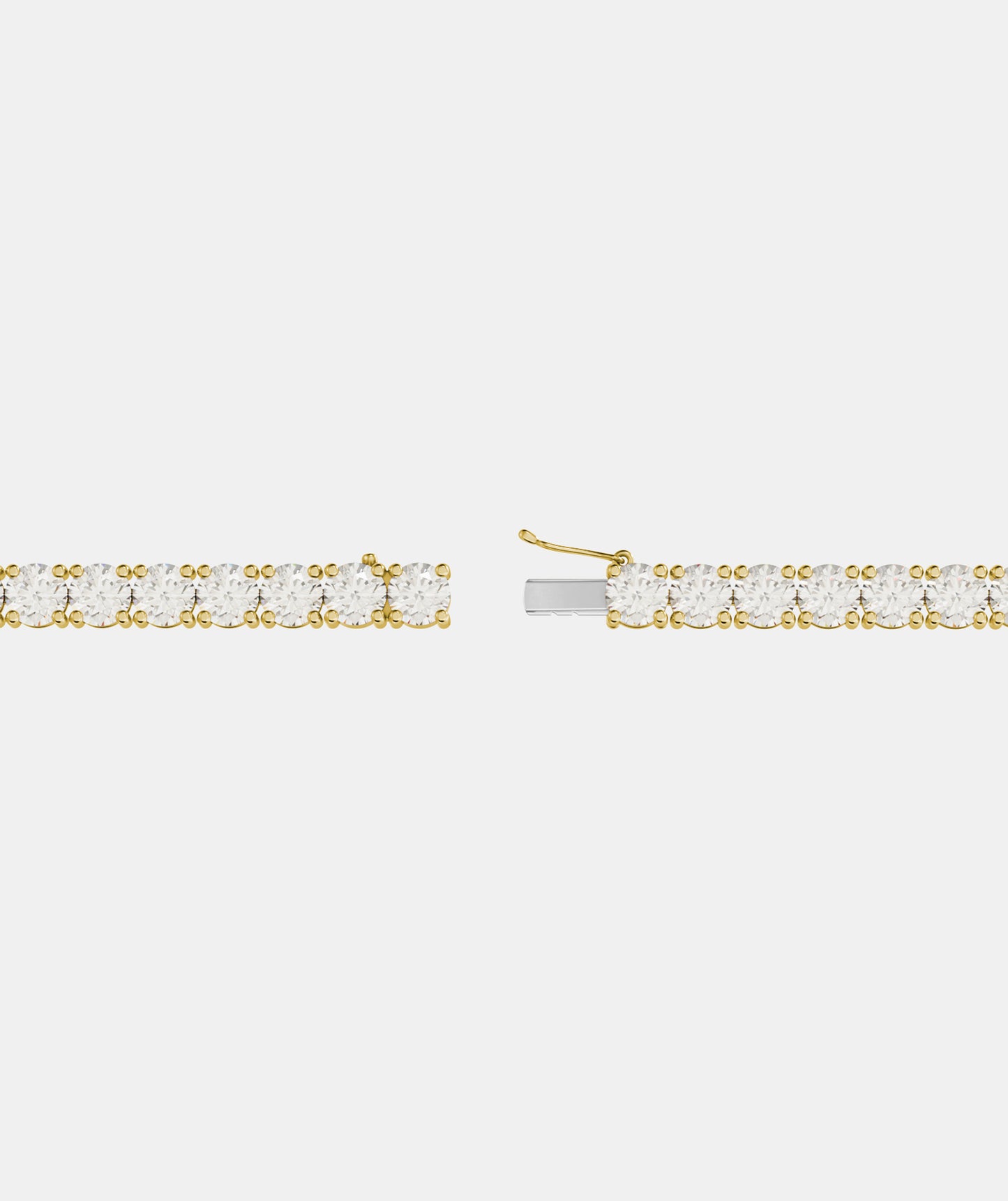 Classic Box Set Diamond Tennis Bracelet, Lab-Grown
