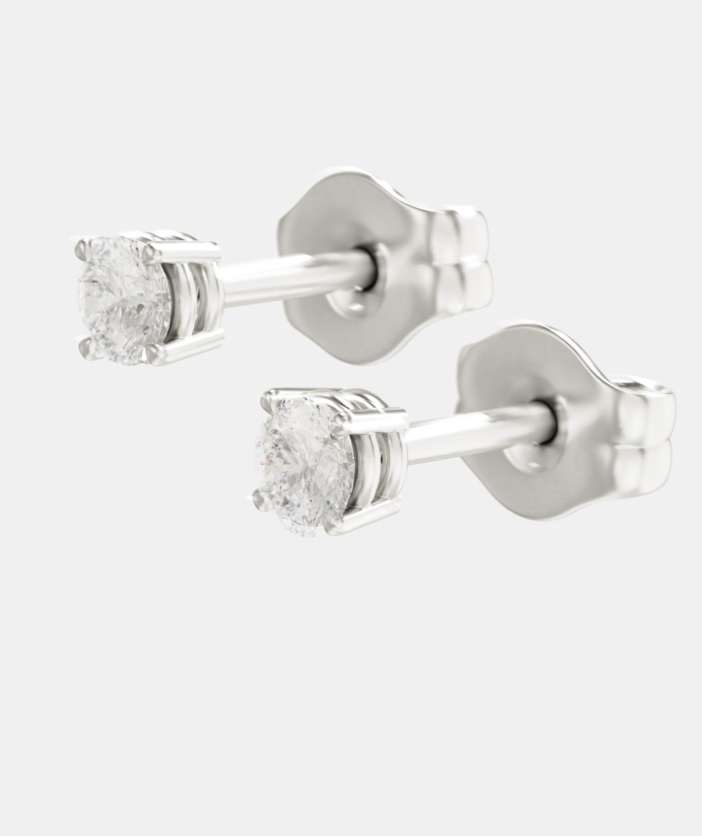 Classic 4 Claw Lab Grown Diamond Studs