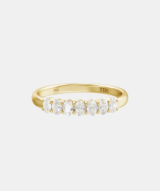 Classic Seven Stone Diamond Ring