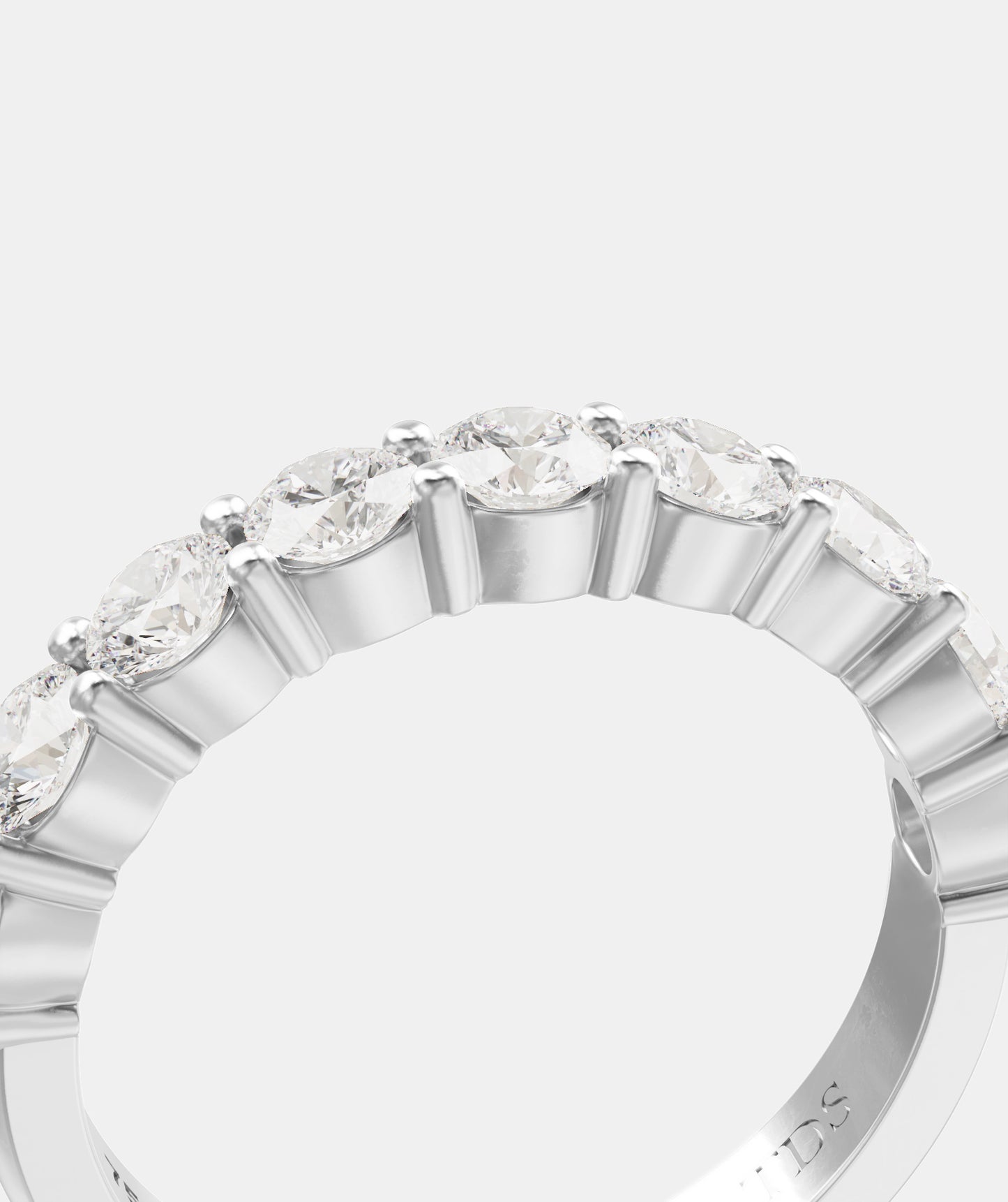 Classic Scalloped Diamond Band