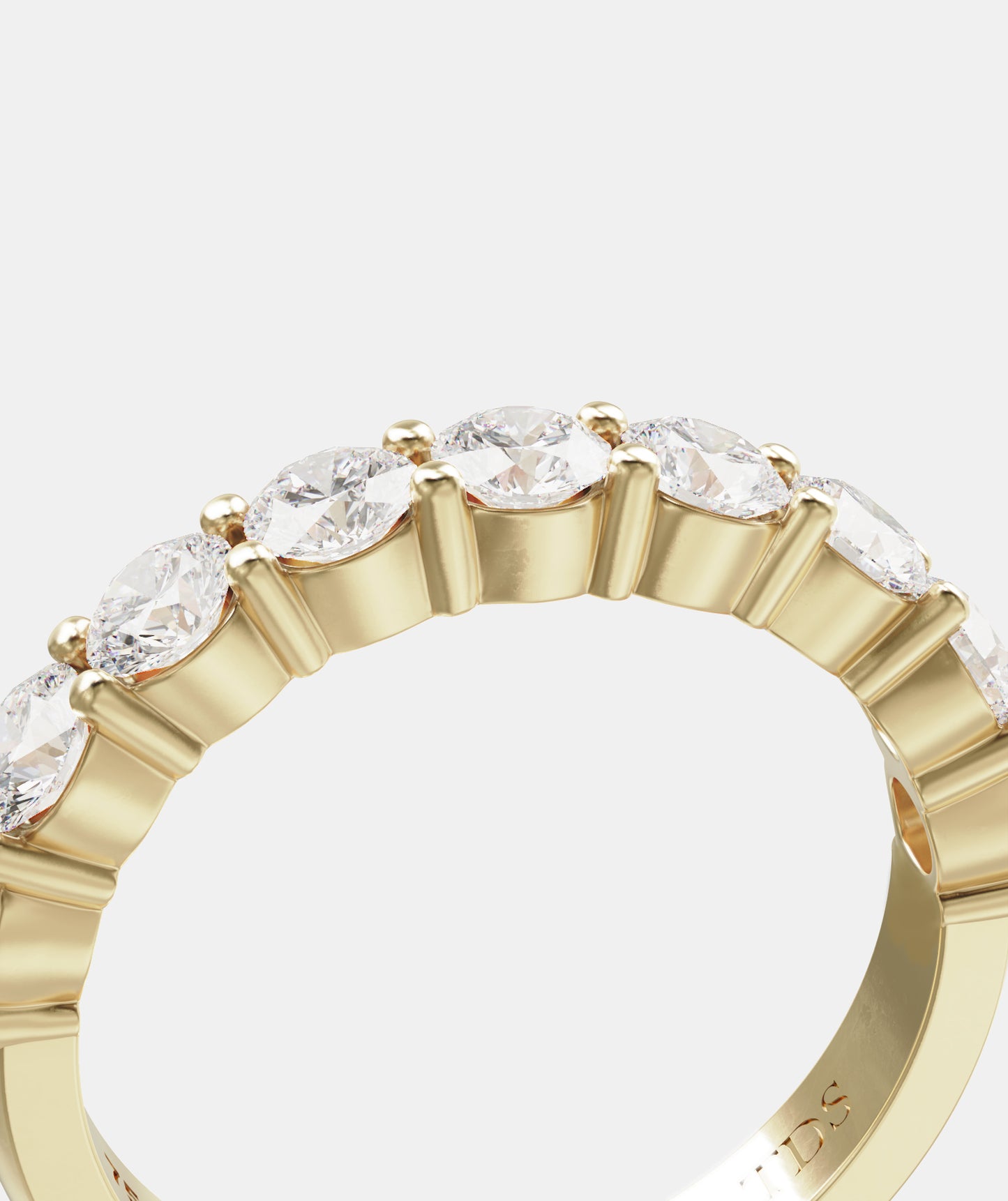 Classic Scalloped Diamond Band