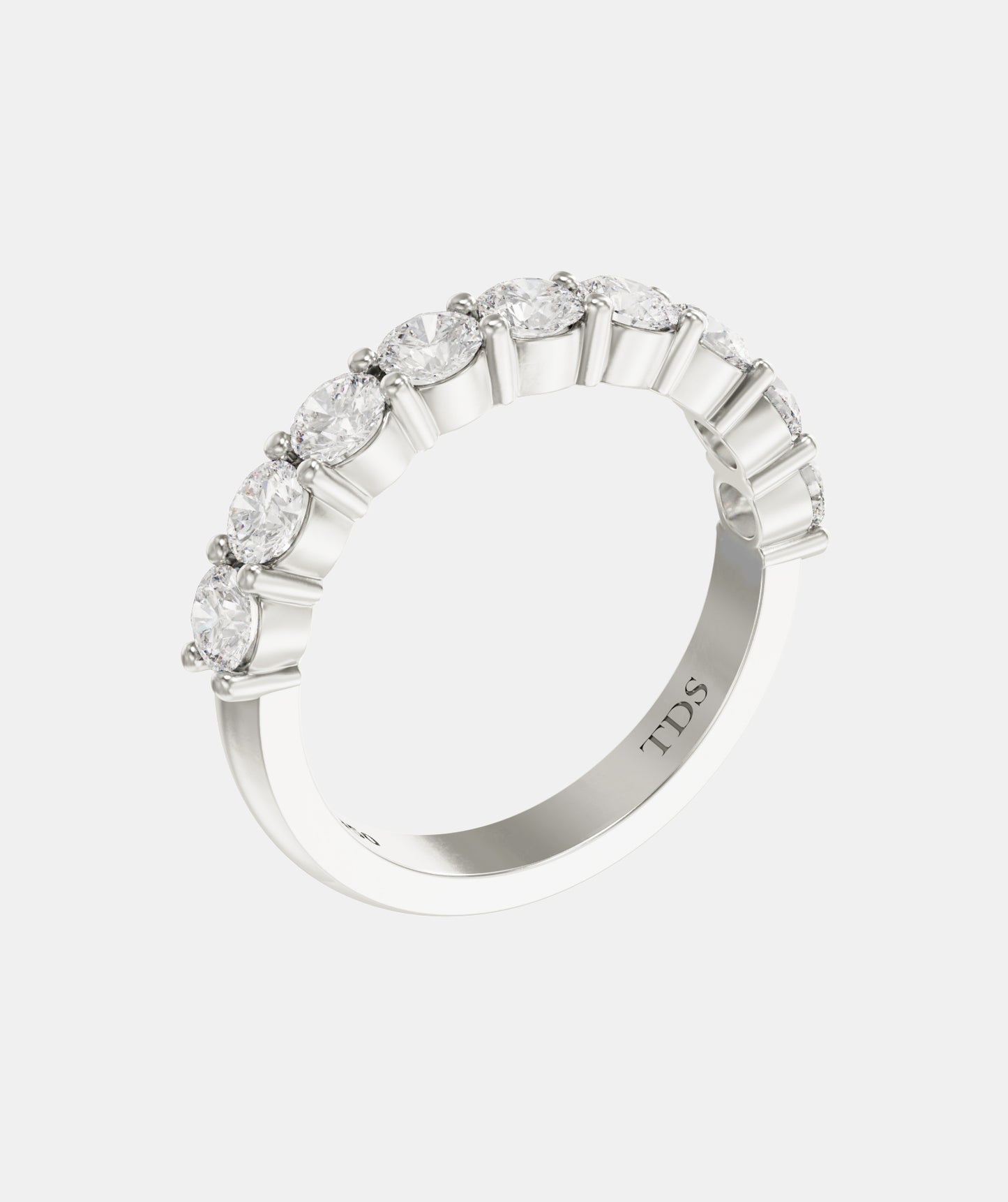 Classic Scalloped Diamond Band