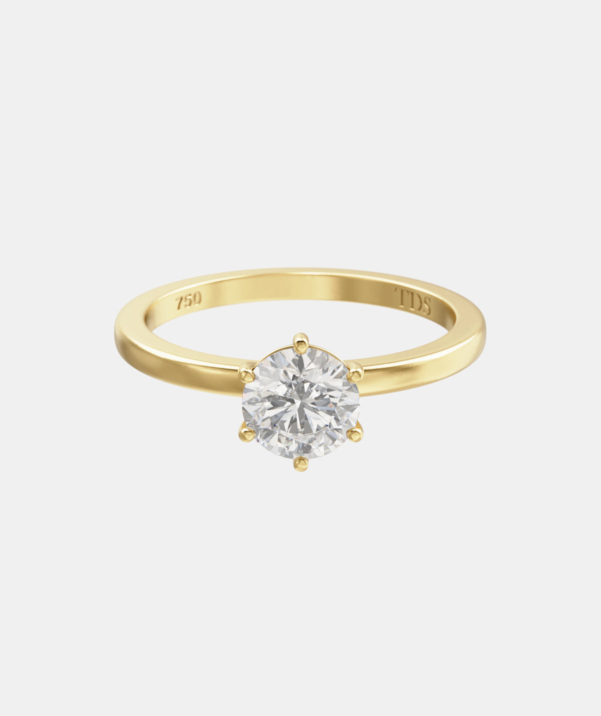 Classic 6 Claw Diamond Solitaire