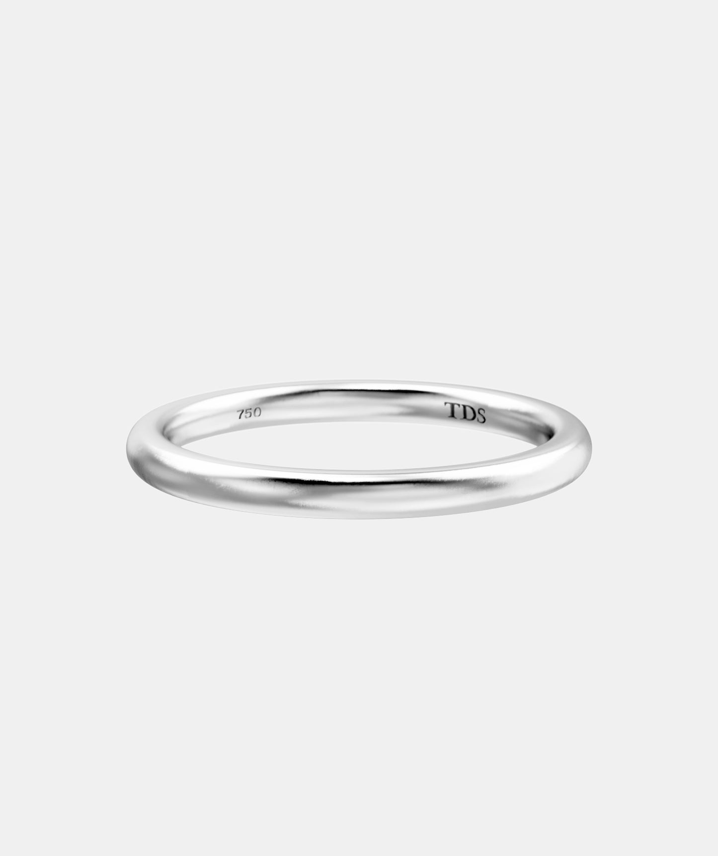 Classic Plain Comfort Curve Wedding Band - Deluxe Weight (TDS1)