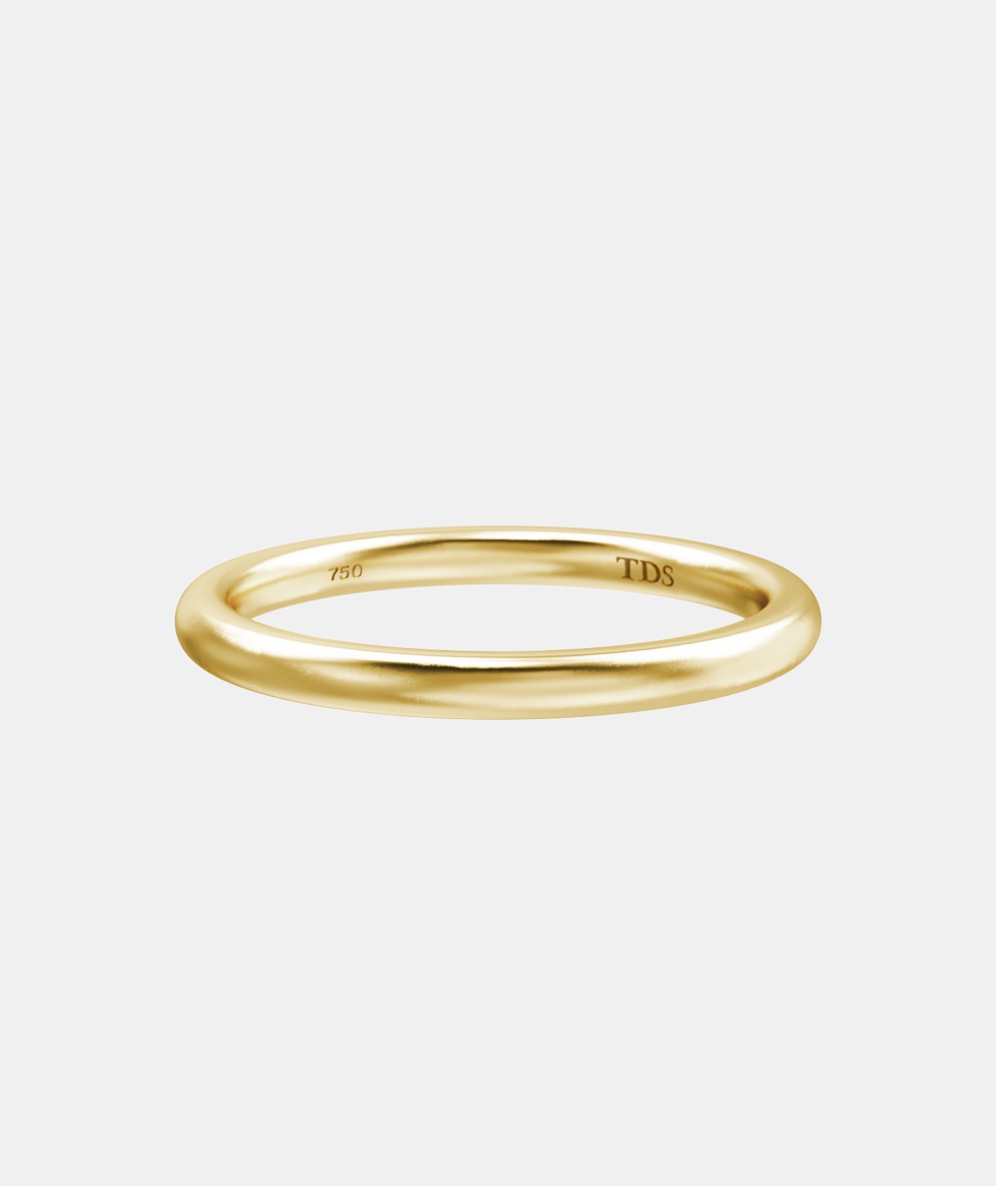 Classic Plain Comfort Curve Wedding Band - Deluxe Weight (TDS1)