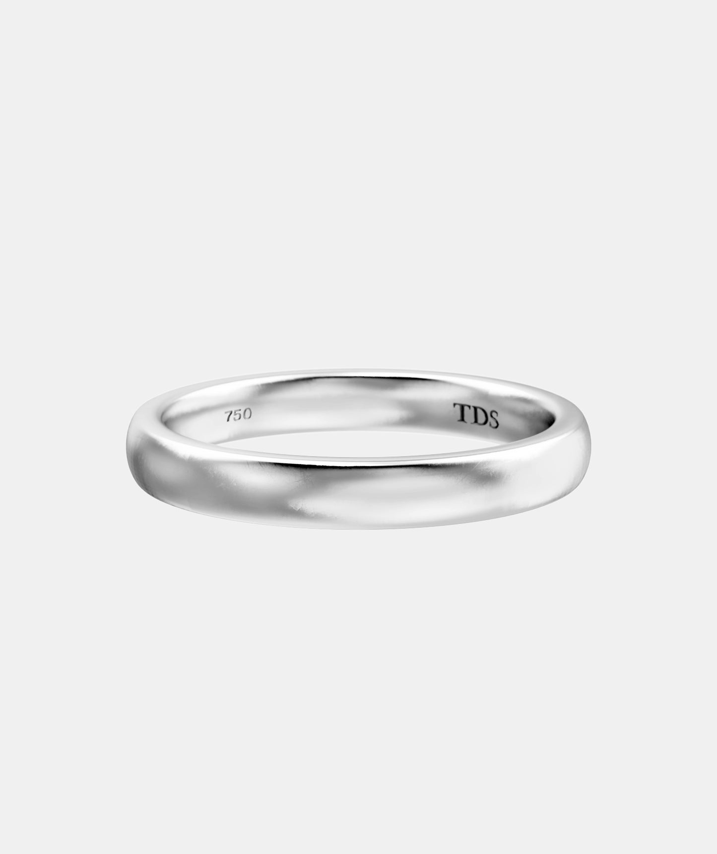 Classic Plain Comfort Curve Wedding Band - Deluxe Weight (TDS1)
