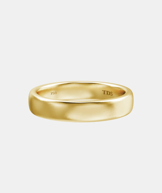 Classic Plain Comfort Curve Wedding Band - Deluxe Weight (TDS1)
