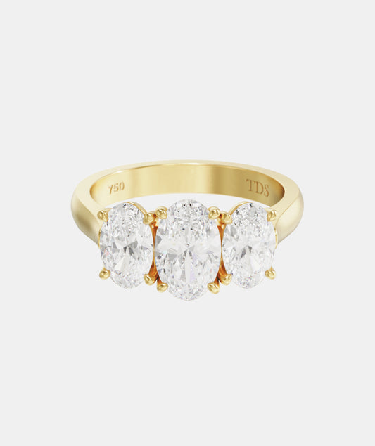 Brianna Trilogy Engagement Ring