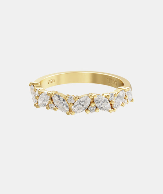 Trish Peng Diamond Cluster Ring
