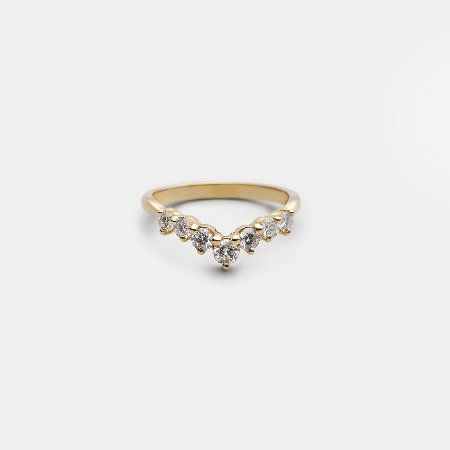 Trish Peng Chevron Diamond Band